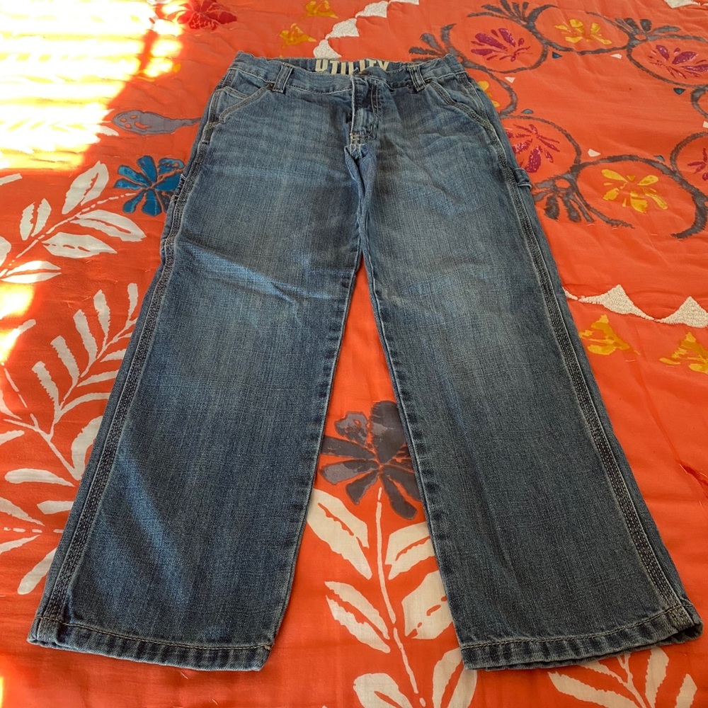 7 husky Gymboree utility jeans
